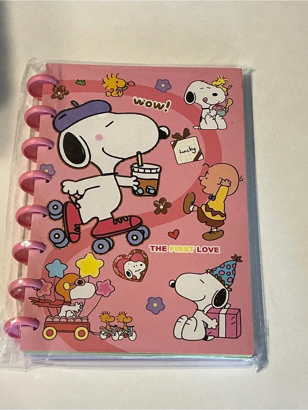 Snoopy A5 spiral bound, cute notebook!